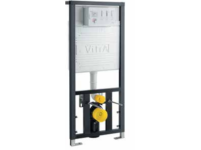 Комплект подвесного безободкового унитаза S50 Rim-Ex (с сиденьем с микролифтом, инсталляцией и панелью управления), 9003B003-7201