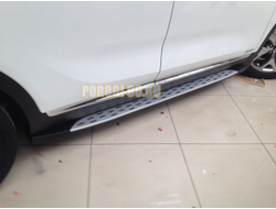Пороги OEM на Kia Sorento Prime (2015-...)