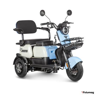 Электротрицикл Rutrike Вега синий