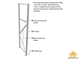 Рама стеллажа сборно-разборная