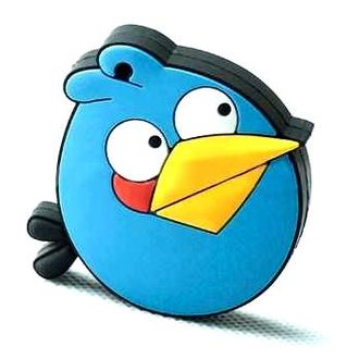 Флешка Angry birds 8 Гб синяя птица плоская