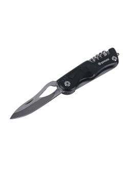 ЕРМАК Нож перочинный многофункциональный, 9 функций, 18.5см, нерж. сталь., 2 штуки