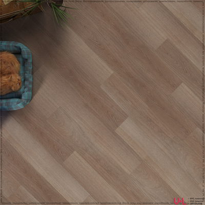 Кварцвиниловая плитка Fine Floor Wood Дуб Роан FF-1433 43 класс толщина 2.5 мм с фаской клеевая 3.62 м2