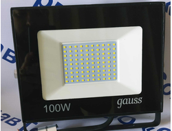 Светодиодный прожектор Gauss 100Вт, 7400Лм, 6500К