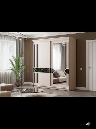 Шкаф-купе № 25 Меланж 200 см