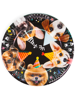 Тарелки (7''/18 см) Собачки, 6 шт.