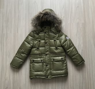 М.5M12 Куртка Moncler оливковая (116)