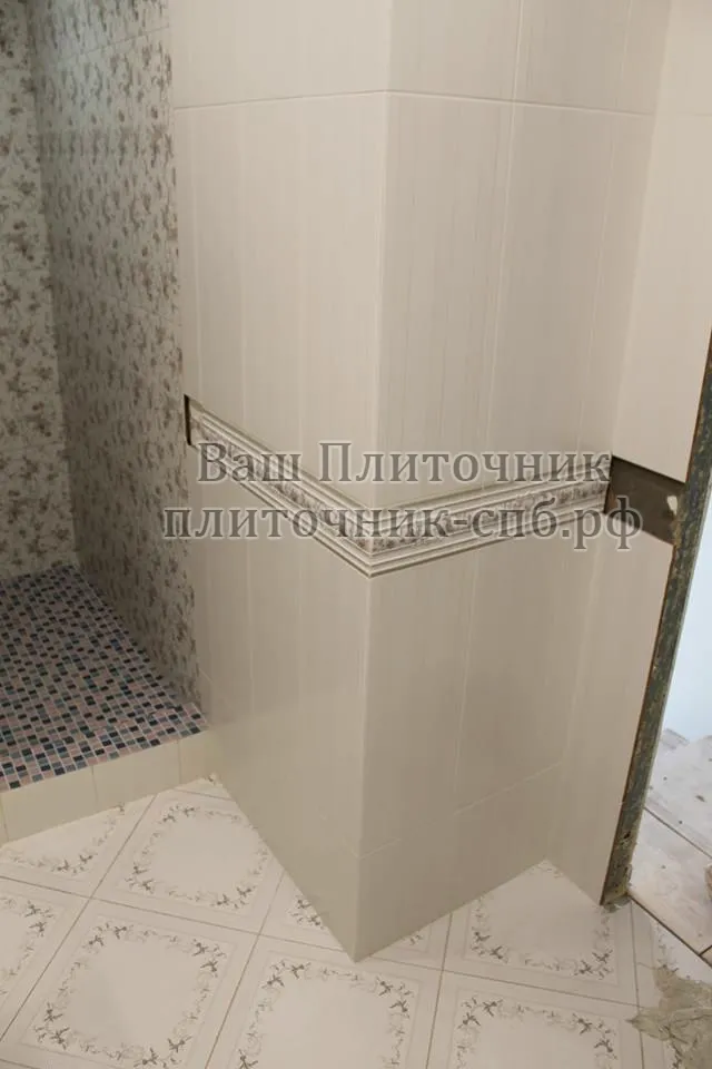 Укладка керамогранита на пол по диагонали