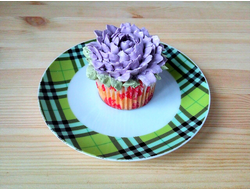 Капкейки с цветами "Хризантема", 1 шт