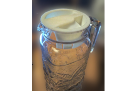 Графин с новой крышкой