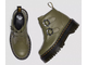 Dr. Martens Devon Flower Buckle Leather Olive