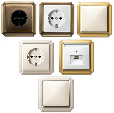 Электроустановочные изделия Merten серии Antik™