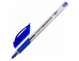 Ручка шариковая синяя масляная с грипом Brauberg "Extra Glide GT", узел 0,7мм, линия письма 0,35мм