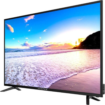Телевизор Harper 55U660TS, 55", 4K, Smart TV  Черный