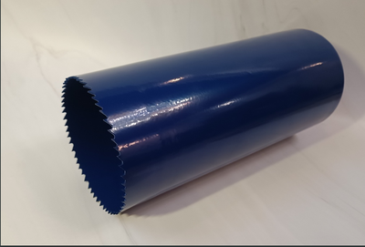 Коронка HSS диаметр 163 мм глубина 200 мм  + переходник на резьбу 1 1/4