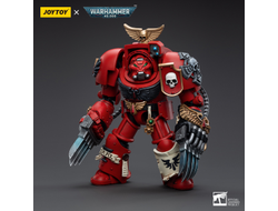 Терминатор Кровавых Ангелов (Warhammer 40k) - КОЛЛЕКЦИОННАЯ ФИГУРКА 1/18 Blood Angels Assault Terminators Brother Nassio (JT5512) - JOYTOY