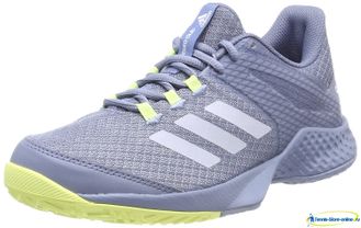 Теннисные кроссовки Adidas Adizero Club All Court (Grey/lemon)