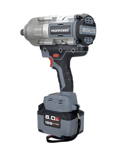 Аккумуляторный гайковерт бесщеточный ударный PROFIPOWER T-2000N (0187)
