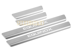 Накладки порогов Rival (4 шт.) Chevrolet Equinox 2020-