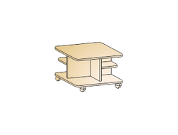 Гостиная ГРЕЙС - СТ-1020 Стол журнальный