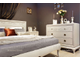 Кровать "Соната" 160 с декором (низкое изножье)