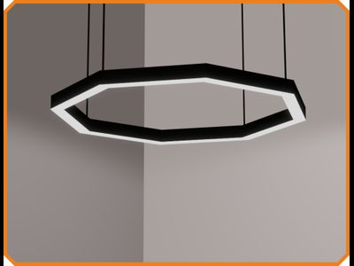 Светильник дизайнерский ромб