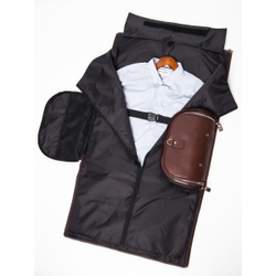 Кожаный портплед / дорожная сумка Milano Premium 
brown (арт. 4035-53)