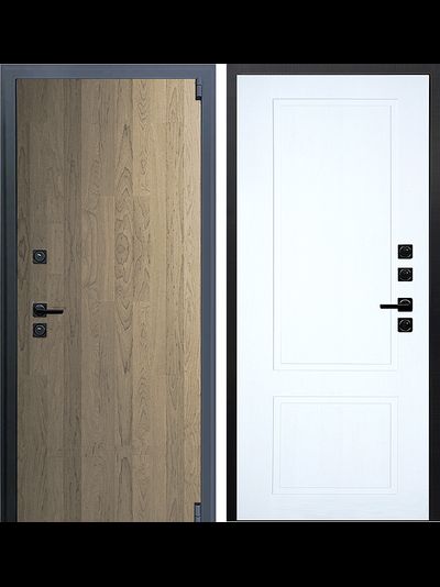 Металлическая дверь НЕО Акустик НЕО 2 белая панель