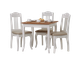 Стол обеденный Ари-прованс №2 из массива сосны 80/120/140/160/180 х 80 х 75 см