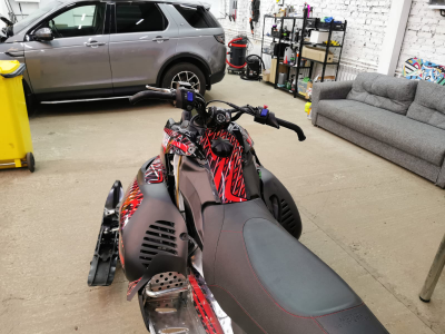 Наклейки на снегоход Yamaha Nytro Nitro Нитро #3707