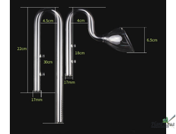 SunSun SX-102 - Премиум набор Lily Pipe 17 мм из стекла
