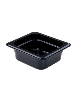 Гастроёмкость 1/6-65, поликарбонат, чёрная