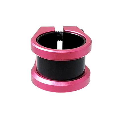 Зажим TECHTEAM 2-х Fugo HIC/IHC розовый