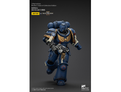 Ультрамарин брат Кайрон (Warhammer 40k, Spacemarine II) - КОЛЛЕКЦИОННАЯ ФИГУРКА 1/18 Ultramarines Collectors Edition - Brother Chairon (JT01383) - JOYTOY