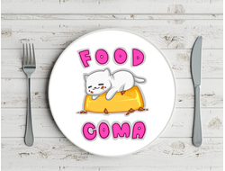 Тарелка Котики №5