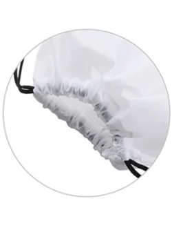 Сумка - рюкзак с завязками под сублимацию 34х42 см БЕЛЫЙ