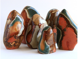 Яшма полировка (стоячие экземпляры)