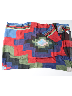 Итальянский платок из микромодала Vizio Италия F 12 разноцветный фото