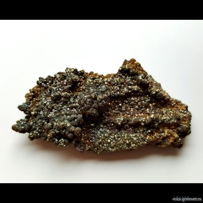 Пирит, лимонит. Россия. 84*50*16мм