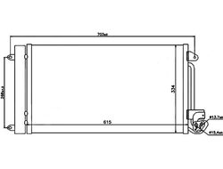 РАДИАТОР КОНДИЦИОНЕРА