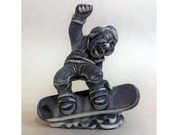 СНОУБОРДИСТ, литьевой мрамор. ОПТ