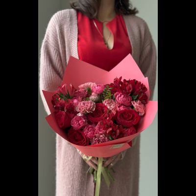 Букет 70 на день влюбленных