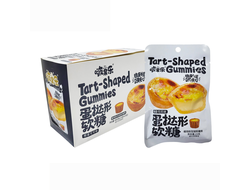 Конфеты Tart-Shaped Gummies Bo Guole со вкусом кокоса и какао