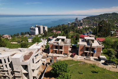 Продаются коттеджи- дуплексы в пригороде Батуми, в Махинджаури, на возвышенности. фото 1