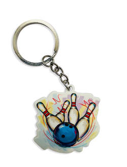 Брелок металлический БОУЛИНГ