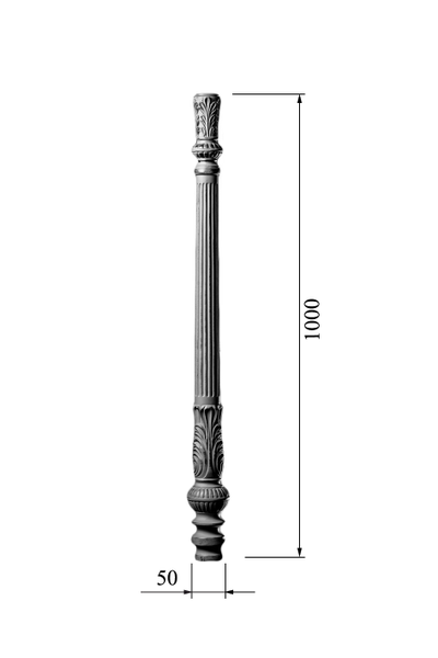 размеры опорного SS-011 монтаж