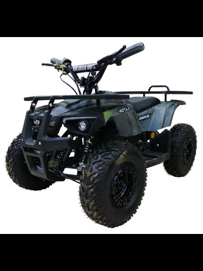 Детский квадроцикл MOTAX Mini Grizlik X-16 E1000 (BW)