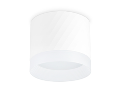 Ambrella светильник накладной спот GX53 max12W белый цилиндр с акрилом 82x70 TECHNO SPOT TN5353 WH