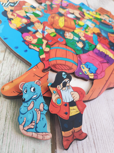 Пазл "Пиратский корабль"