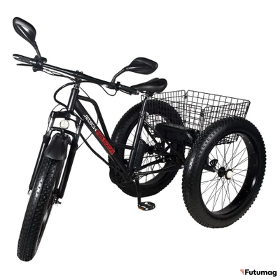 Трехколесный электровелосипед трицикл Jetson F26 BIZON (48V12Ah)